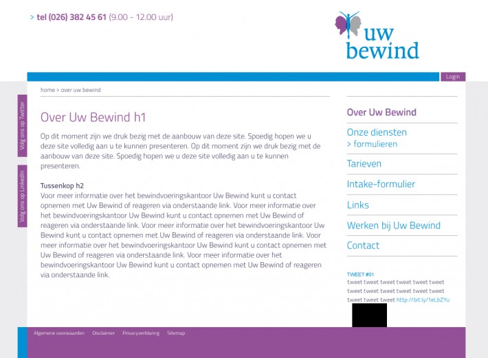 uwbewind-website